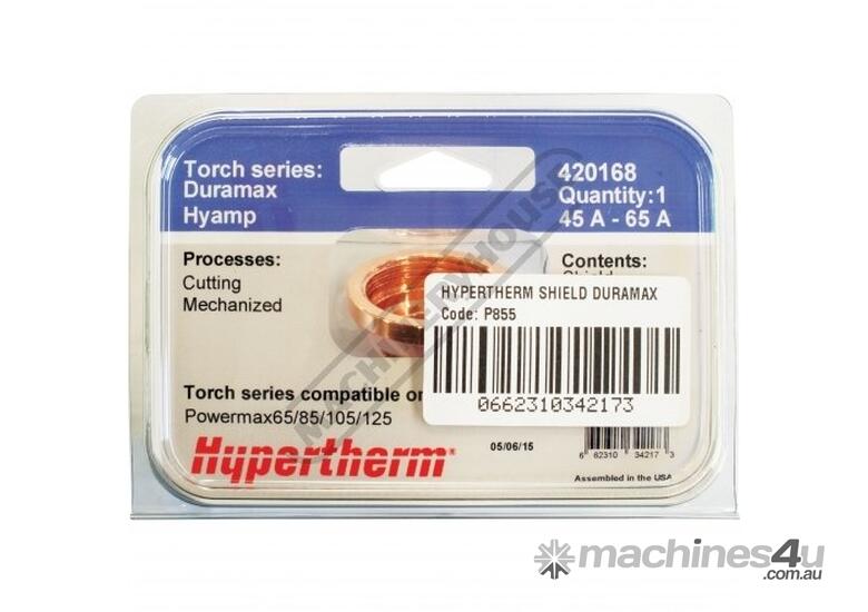 Hypertherm 45-65A Shield 420168 Suits Mechanized Powermax125® (Pack of 1)