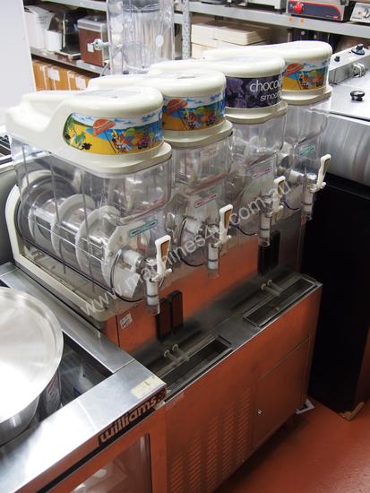 caption Granita - Slush Machine 4 Barrel Dispenser