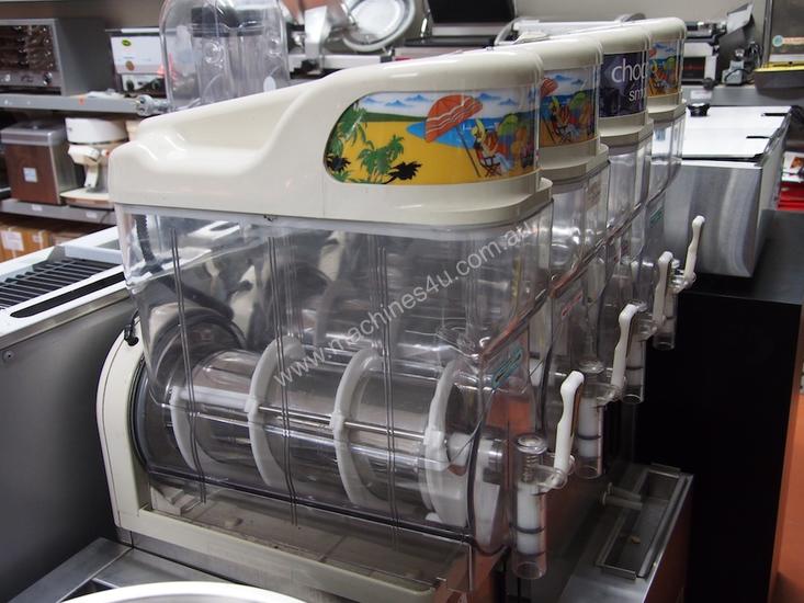 caption Granita - Slush Machine 4 Barrel Dispenser