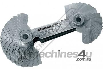 Screw Pitch - Thread Gauge 70-610 28 x Imperial Threads, 23 x Metric Threads + 1 x 60 Screw Cutt