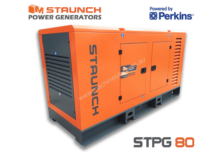 caption Staunch Perkins STPG80S Generator 80Kva