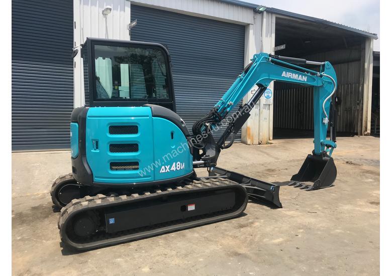caption 2019 AIRMAN AX48UCG-6ASB MIDI EXCAVATOR