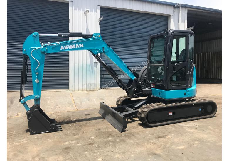 caption 2019 AIRMAN AX48UCG-6ASB MIDI EXCAVATOR