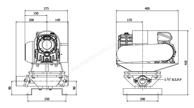 caption Remko RD032 Electric Mechanical Diaphragm Pump