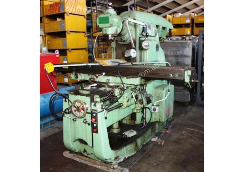 caption Combination Type FWA 41 Milling Machine Ex Tafe