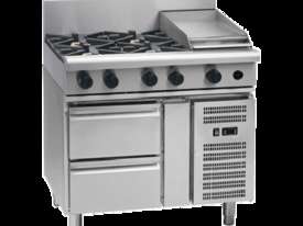 Waldorf 800 Series RNL8603G-RB - 900mm Gas Cooktop Low Back Version `` Refrigerated Base - picture0' - Click to enlarge