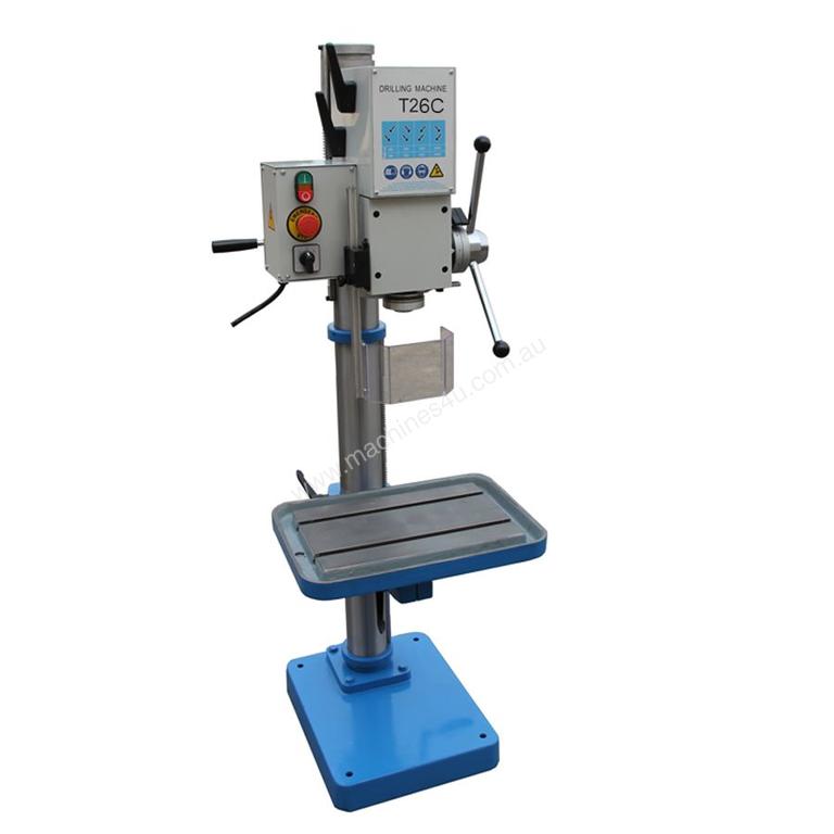 New ttmc PEDESTAL DRILLING MACHINE MODEL T26C Geared Head Pedestal ...