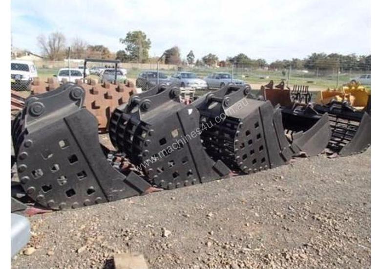 caption Scott Sieve Bucket-Rock Attachments