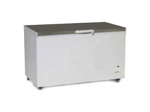 Exquisite ESS550H 550 Litre Stainless Steel Top Check Freezer