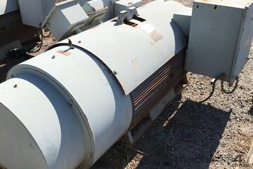 280 kw 375 hp 6 pole 6600 volt AC Electric Motor