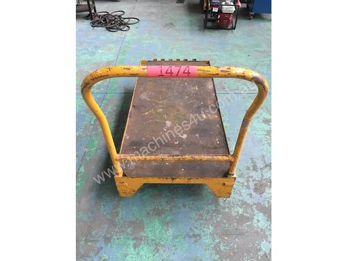 Workshop Trolley Flat Bed Mobile Stock Picking or Packing Cart