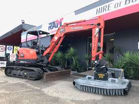 New Norm Engineering Grass Master 4ft Slasher Attachment to suit 5T Excavator for Sale or Hire - picture0' - Click to enlarge