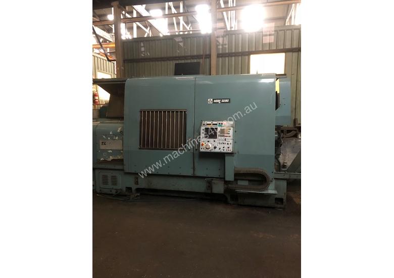 caption Mori Seiki SL-7 CNC Lathes 910 mm Swing (2) to choose from Extremely robust and reliable machines