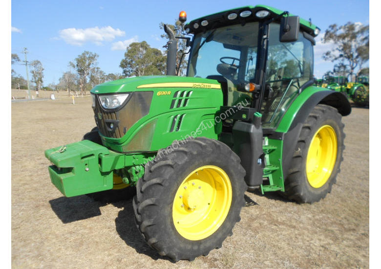 caption John Deere 6120R FWA/4WD Tractor