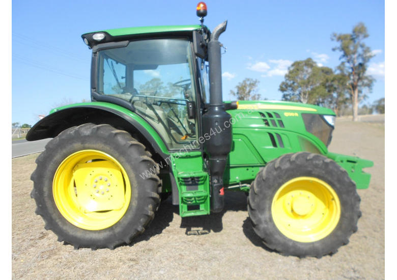 caption John Deere 6120R FWA/4WD Tractor