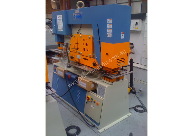 caption Metalex Punch & Shear model HIW 100 ton