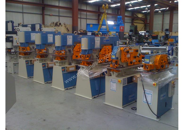 caption Metalex Punch & Shear model HIW 100 ton