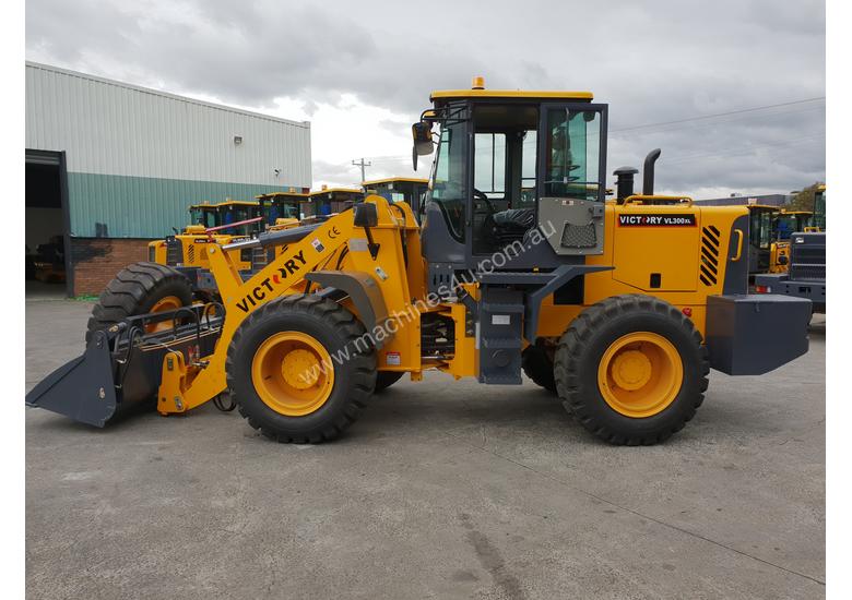 caption NEW VICTORY VL300XL WHEEL LOADER
