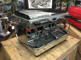 ROYAL VALLELUNGA 2 GROUP HIGH CUP DUAL BOILER STAINLESS ESPRESSO COFFEE MACHINE - picture0' - Click to enlarge