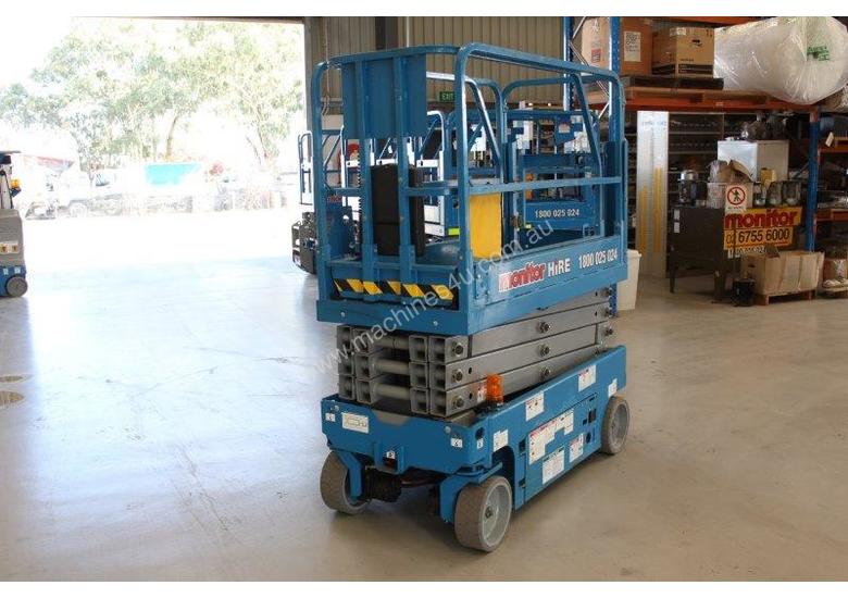 caption Scissor Lift - 19' (7.79m) Narrow Electric