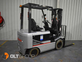 Nissan T1B 2.5 Tonne Electric Forklifts Container Mast Markless Tyres FREE DELIVERY SYD MELB BRIS - picture1' - Click to enlarge