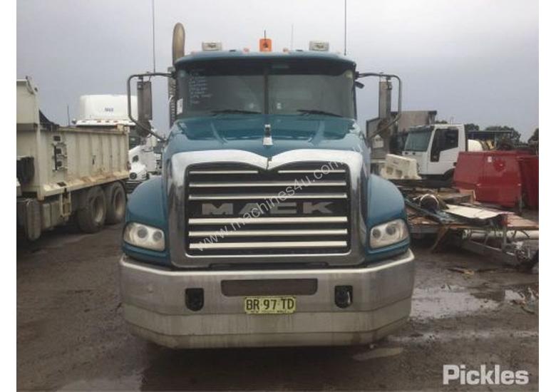 caption 2012 Mack Granite