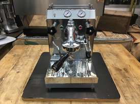 ISOMAC TEA DUE 1 GROUP STAINLESS STEEL BRAND NEW ESPRESSO COFFEE MACHINE - picture0' - Click to enlarge