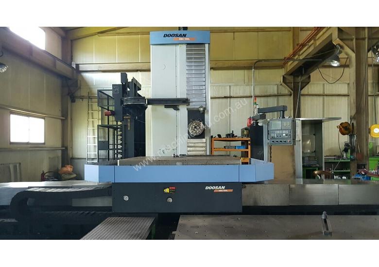 caption 2010 Doosan DBC-130L CNC Horizontal Borer