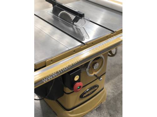 Table Saw - Powermatic 3HP 1Phase + Dust extractor 