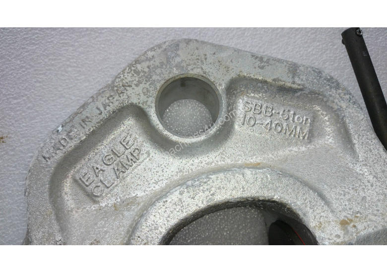 Used eagle Plate Lifting Clamp 5 Ton Grab Industrial quality Eagle