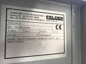 Felder AF22 Stationary Dust Extractor - picture0' - Click to enlarge