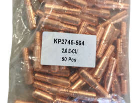 Lincoln Electric Genuine MIG Contact Tips 2.0mm KP2745-564 50pcs per pack - picture0' - Click to enlarge
