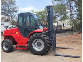 3T Manitou 4WD (3.7m Lift) All Terrain, Side-shift Diesel M30-4 Forklift - picture0' - Click to enlarge