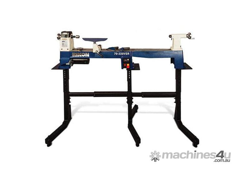 caption 315mm (12.5”) Swing x 510mm (20”) Between Centres Variable Speed MIDI Lathe 70-220VSR by Rikon