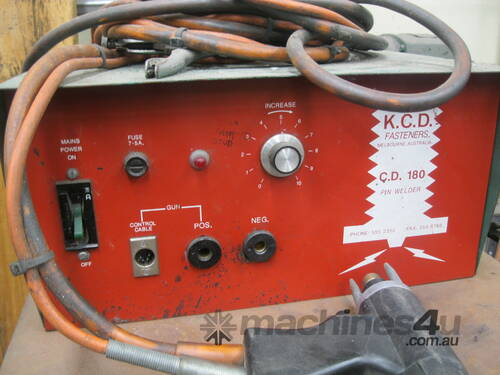 KCD CD180 Pin Welder