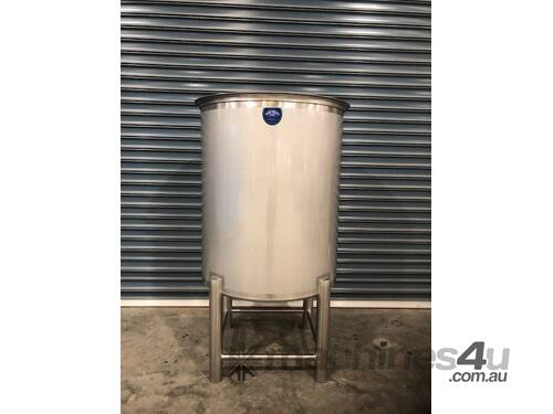 1,000ltr NEW Stainless Steel Open Top Tank (Made to Order)