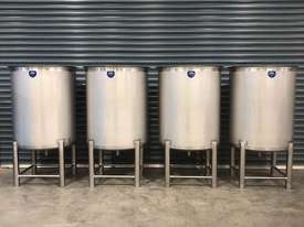 1,000ltr NEW Stainless Steel Open Top Tank (Made to Order) - picture0' - Click to enlarge