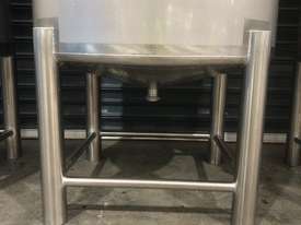 1,000ltr NEW Stainless Steel Open Top Tank (Made to Order) - picture1' - Click to enlarge