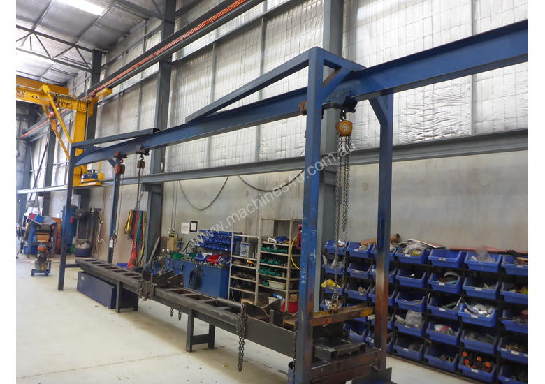 Used custom built Custom Built 8m Hydraulic Cylinder Strip and Assembly