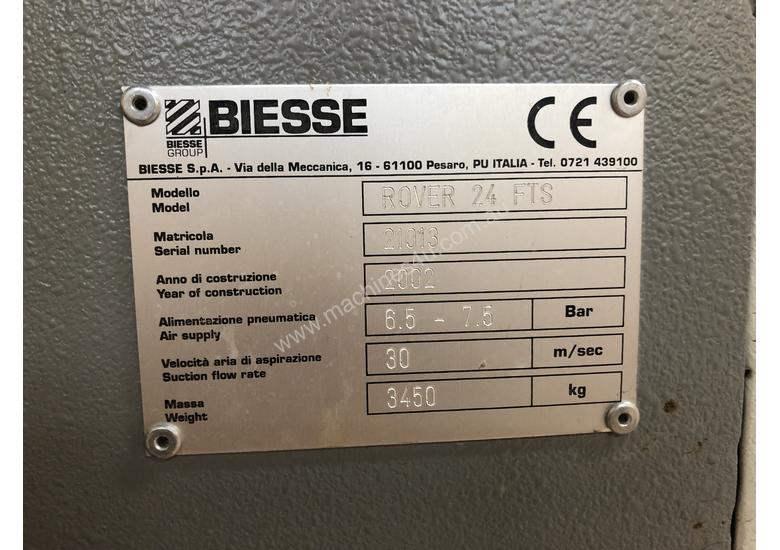 caption Biesse CNC Flat bed ( Deposit Taken )