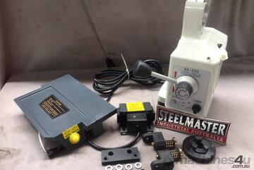 Power Feed Kit. X Axis Type. 110Volt. Horizontal mount - Front Work Table Mount.