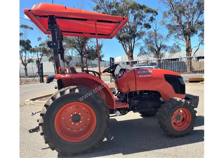 caption Kubota MX5100 4 x 4 Tractor, 171 Hrs