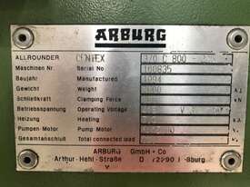 Arburg Allrounder 370c- Injection moulding machine - picture1' - Click to enlarge