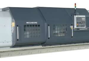 HOLLOW SPINDLE LATHE CNC 14 INCH HS 40 INCH SWING X 3M (10 FT) CENTERS MEGABORE