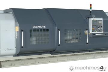 HOLLOW SPINDLE LATHE CNC 14 INCH HS 40 INCH SWING X 3M (10 FT) CENTERS MEGABORE HOLLOW SPINDLE LATHE CNC 14 INCH HS 40 INCH SWING X 3M (10 FT) CENTERS MEGABORE
