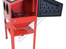 SB-200 Workshop Sandblasting Cabinet + Garnet Package Deal Inside Cabinet 835 x 510 x 360-550mm (L x - picture2' - Click to enlarge