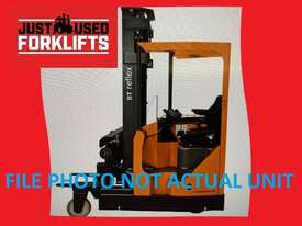 FRE270 4 WAY ALL DIRECTIONAL REACH TRUCK BATTERY ELECTRIC FORKLIFT - picture0' - Click to enlarge