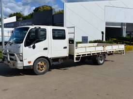 2012 HINO 300 Traytop Dropsid - Dual Cab - Tray Top Drop Sides - picture0' - Click to enlarge