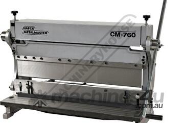 CM-760 3-in-1 Pressbrake, Guillotine & Rolls 760 x 1mm Mild Steel Capacity