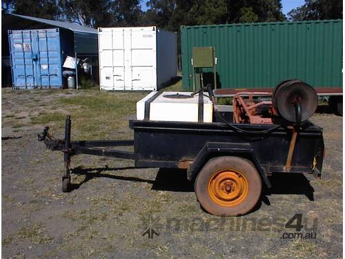 Aussie Pumps trailer mounted pressure cleaner